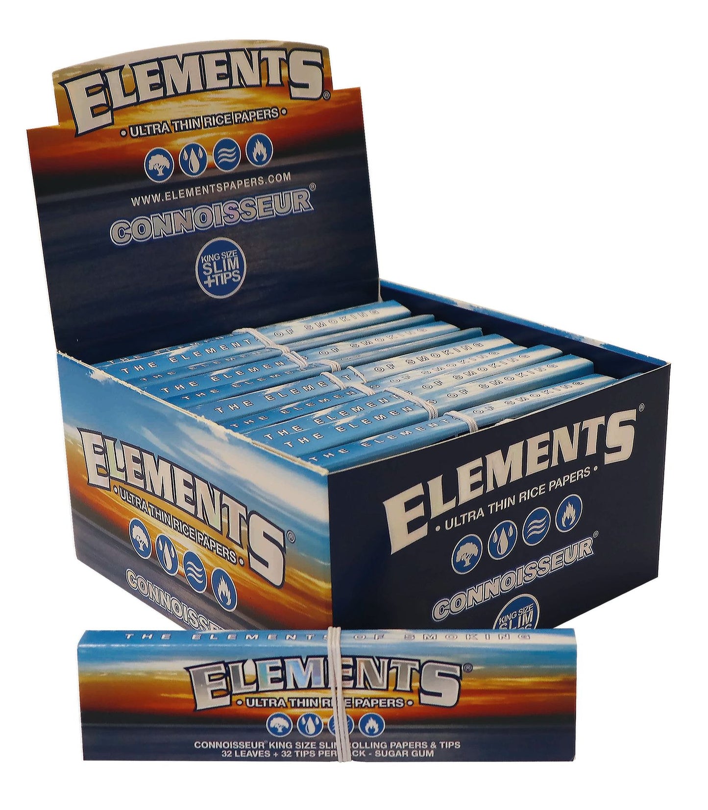 Elements Connoisseur Kingsize Slim