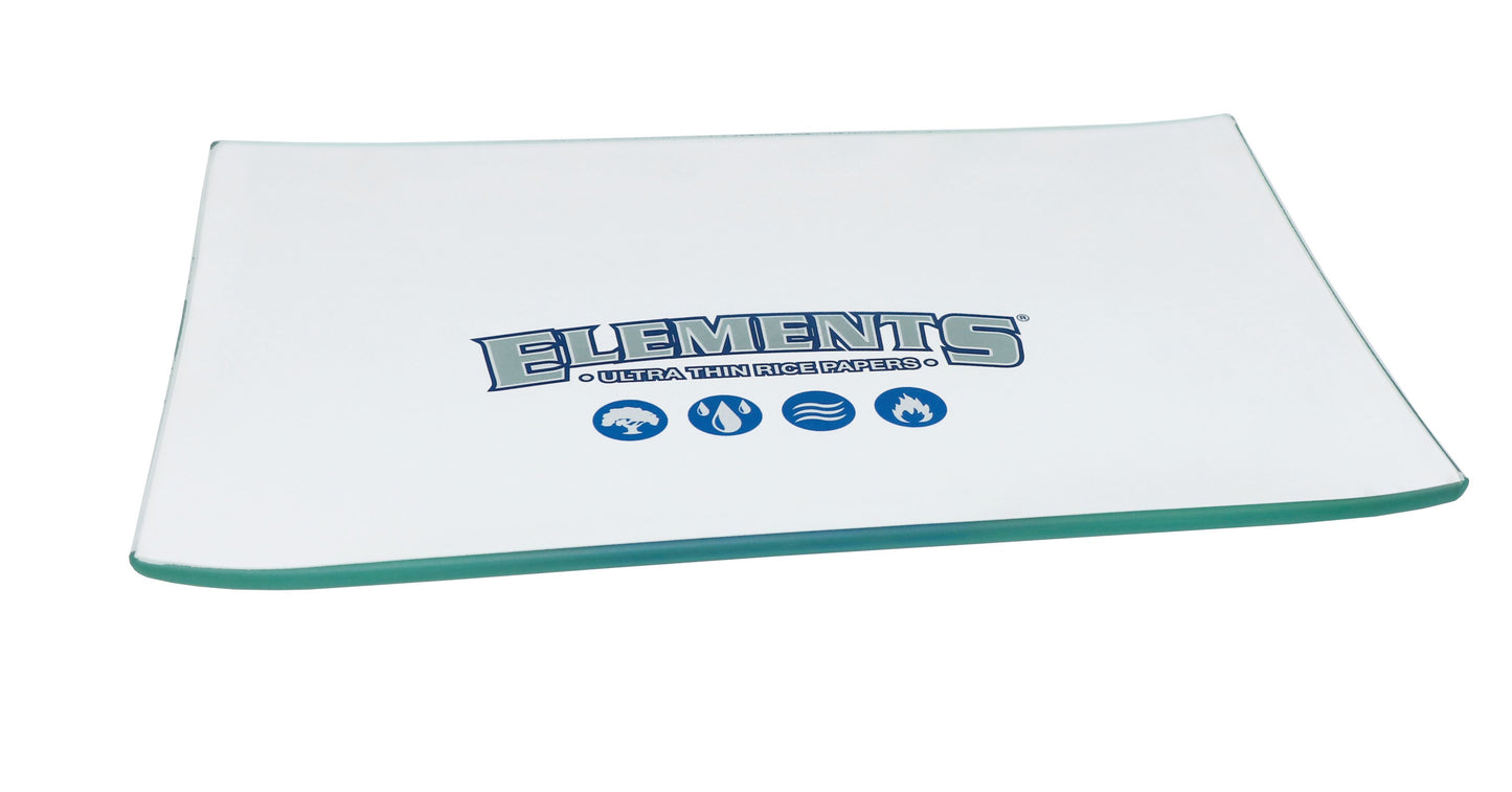 Elements Glass Rolling Tray