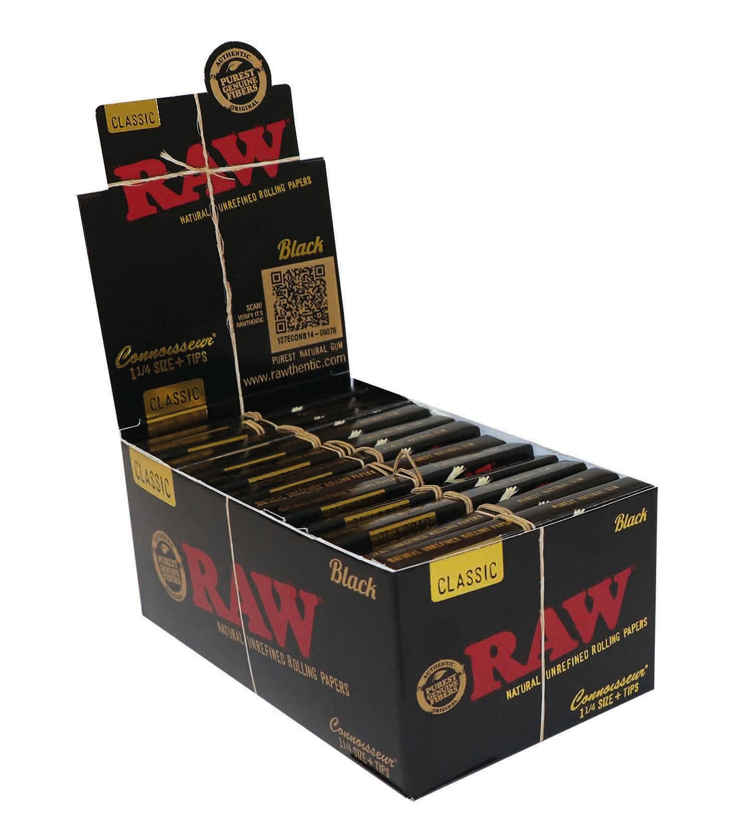 RAW Black Connoisseur 1 ¼