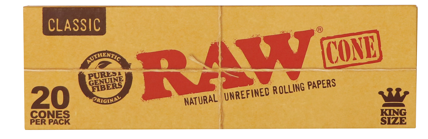 RAW Classic Kingsize Cones