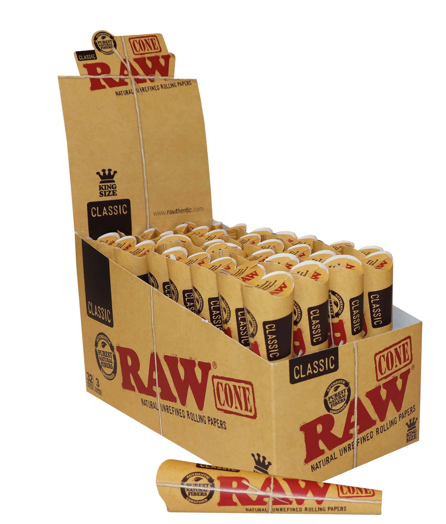 RAW Classic Kingsize Cones