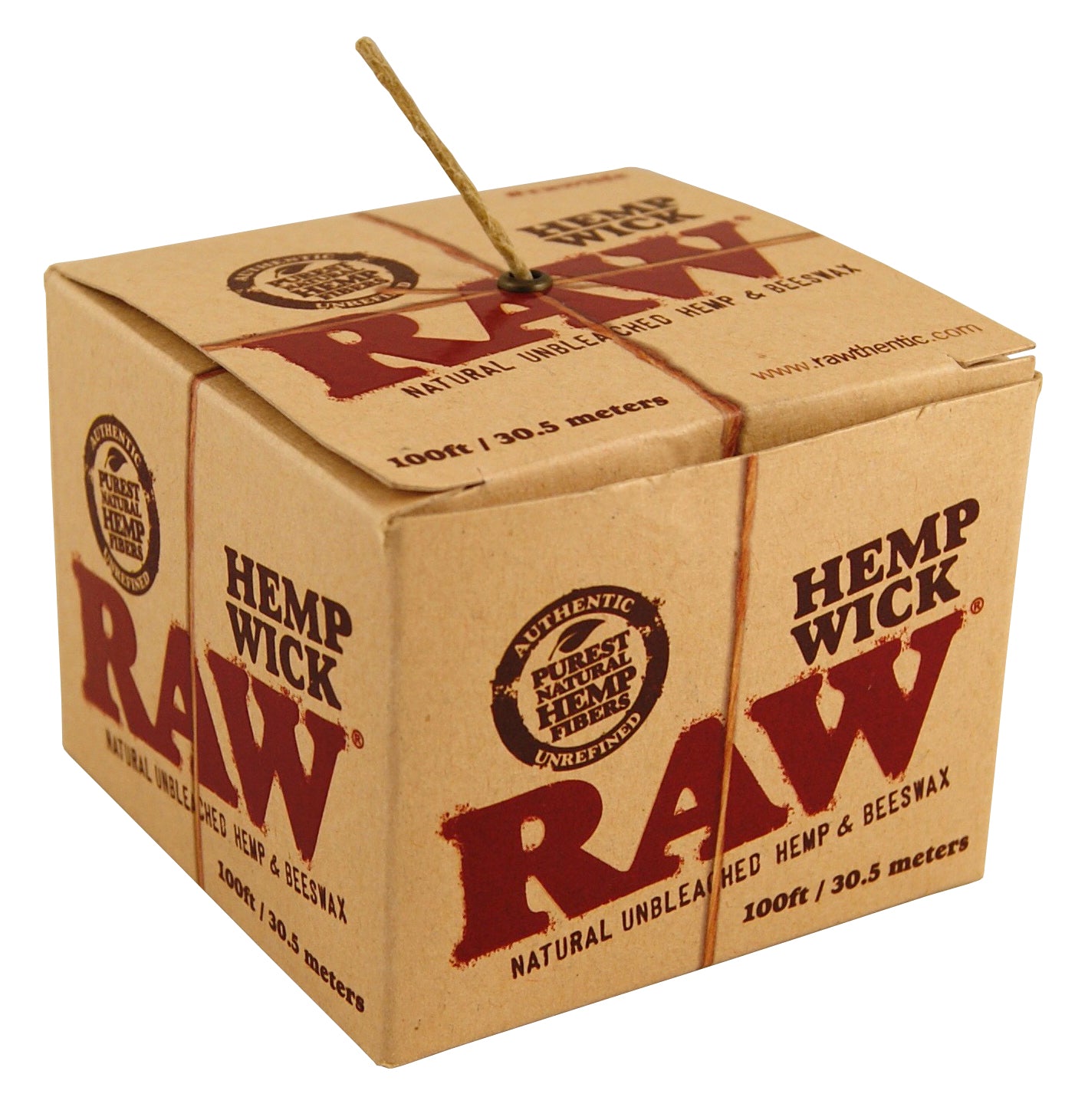 RAW Hemp Wick Ball