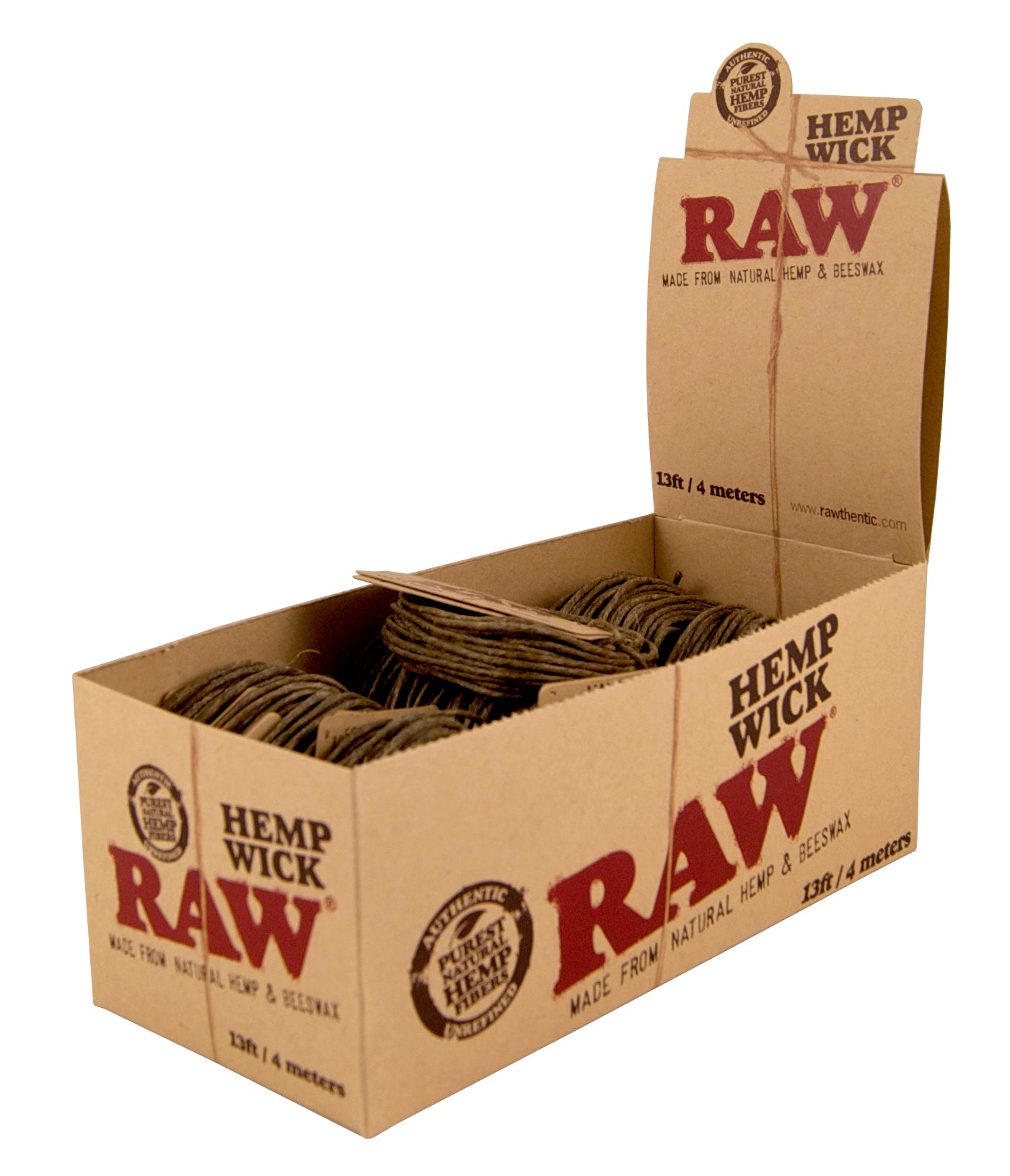 RAW Hemp Wick