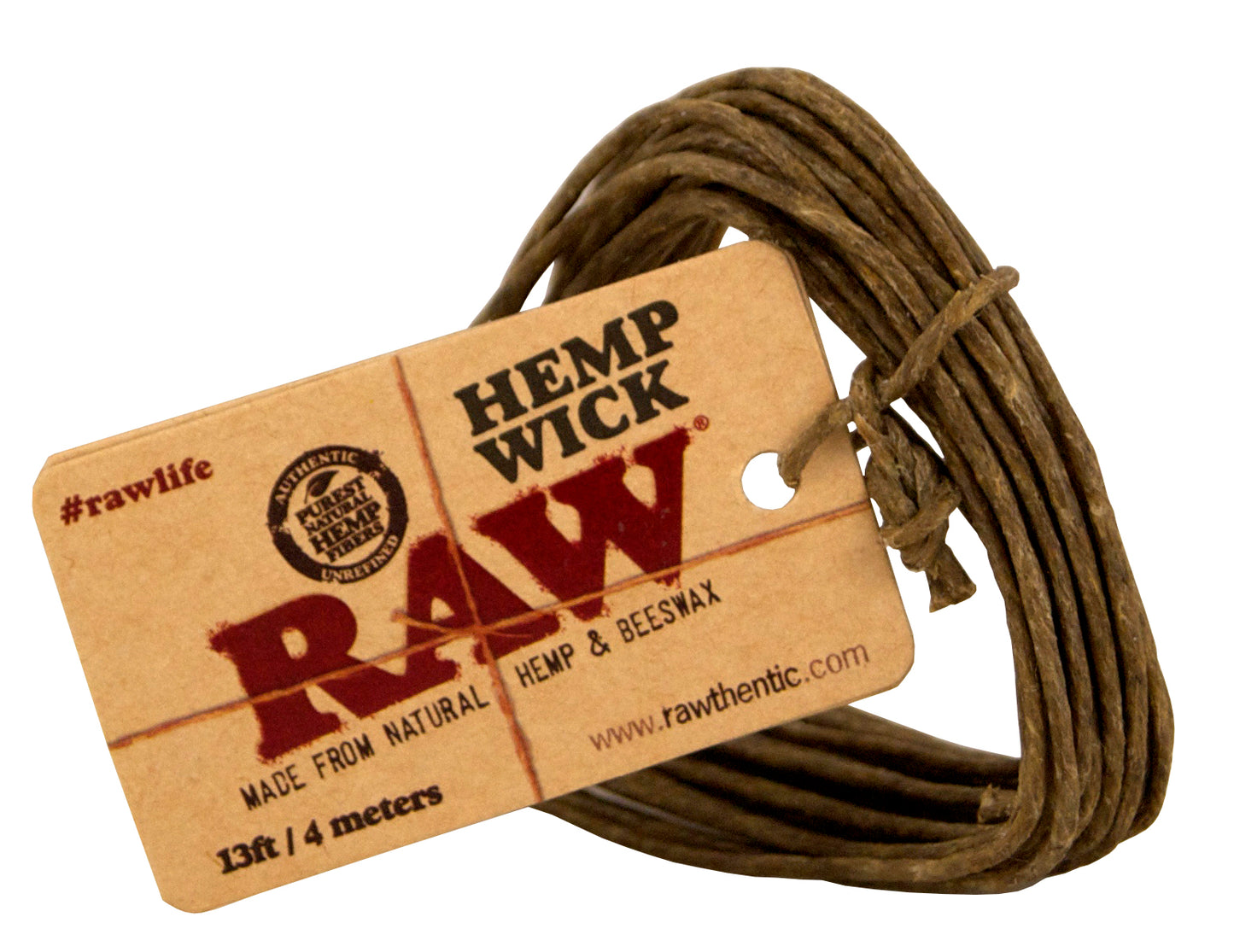 RAW Hemp Wick