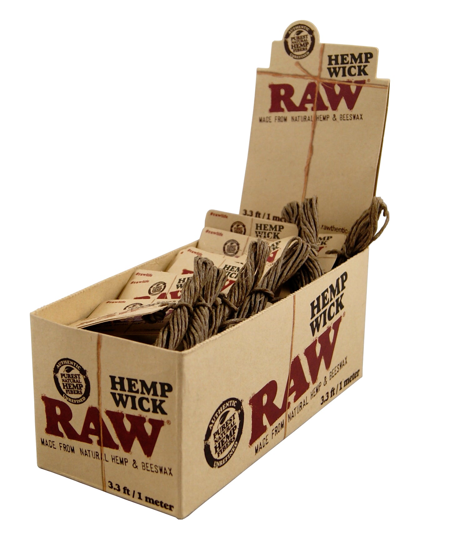 RAW Hemp Wick