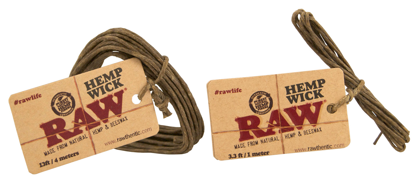 RAW Hemp Wick