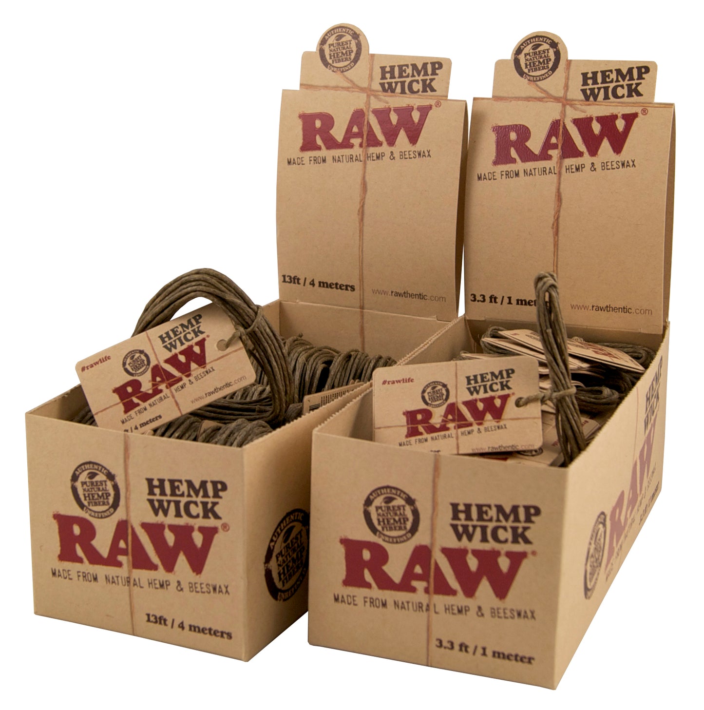 RAW Hemp Wick