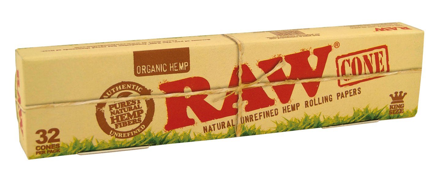 RAW Organic Kingsize Cones