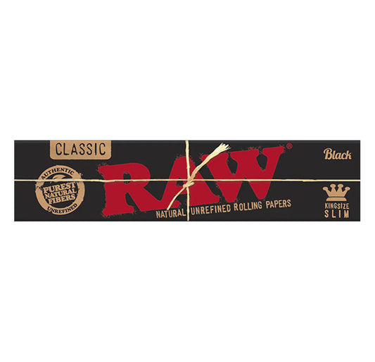 RAW Black Kingsize Slim