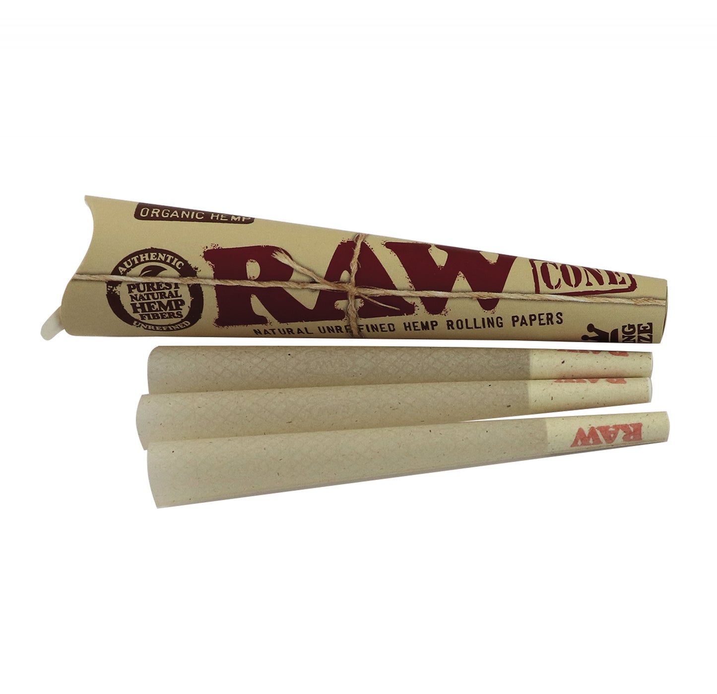 RAW Organic Kingsize Cones