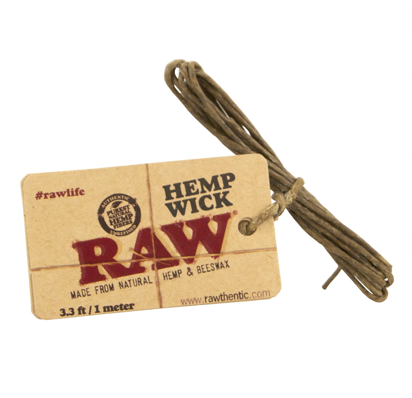 RAW Hemp Wick